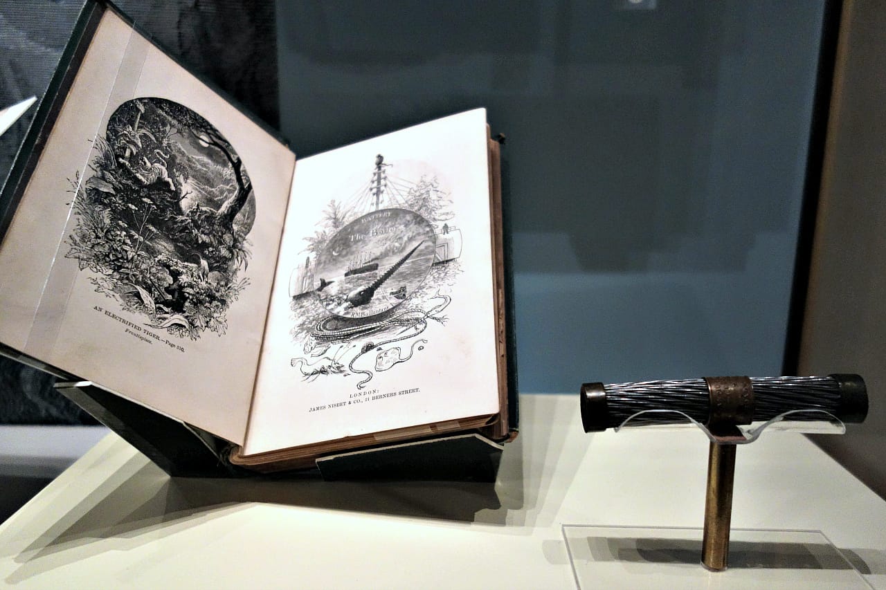 Installation view of 'Fantastic Worlds' (photo by the author for Hyperallergic)