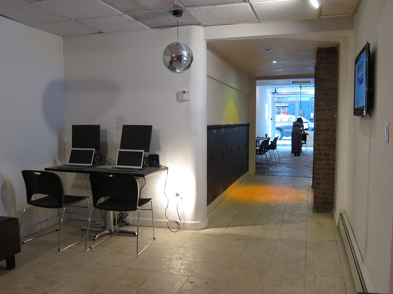 Inside FIREWALL Internet Cafe