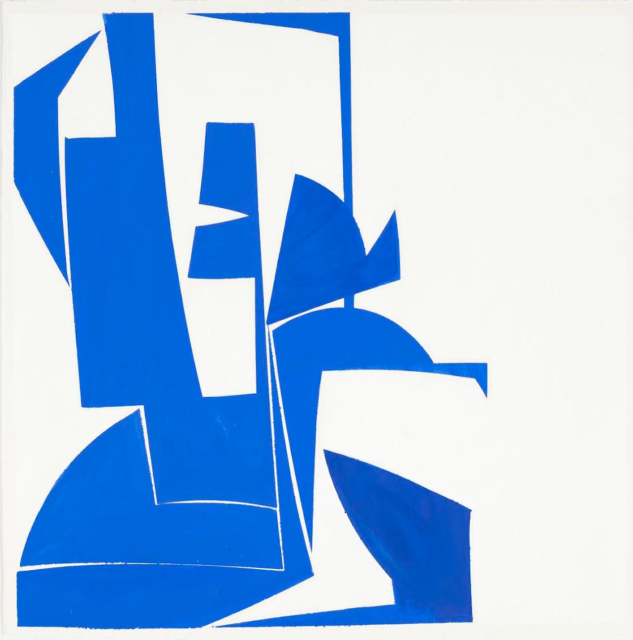 Joanne Freeman, "Covers 24 Blue" (2015) (image courtesy of Markel Fine Arts)