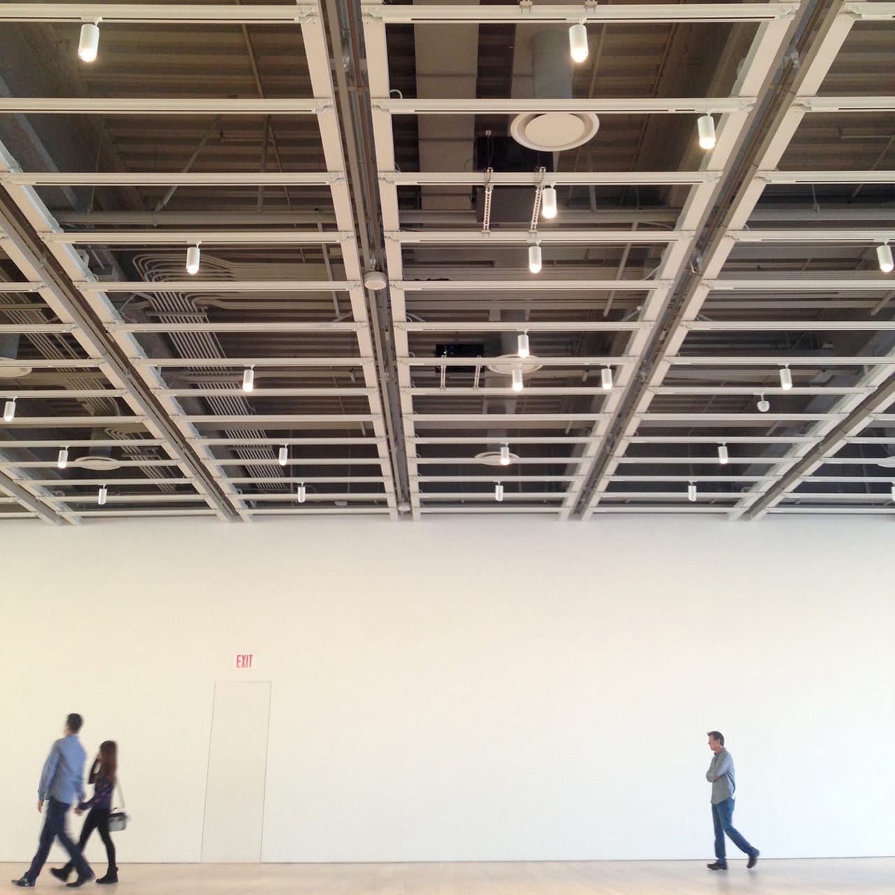 'Open Plan: Andrea Fraser' at the Whitney Museum of American Art (click to enlarge)