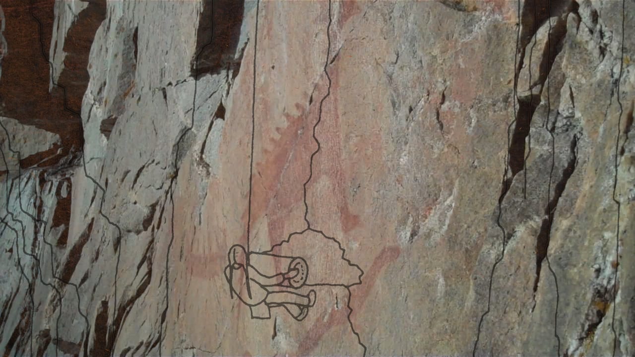 INAATE/SE/ [it shines  a certain way. to a certain place./it flies. falls./]