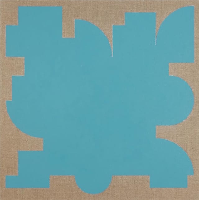 Richard Kalina, "Resting State - Turquoise" (2015) (image courtesy of Lennon, Weinberg, Inc.) 