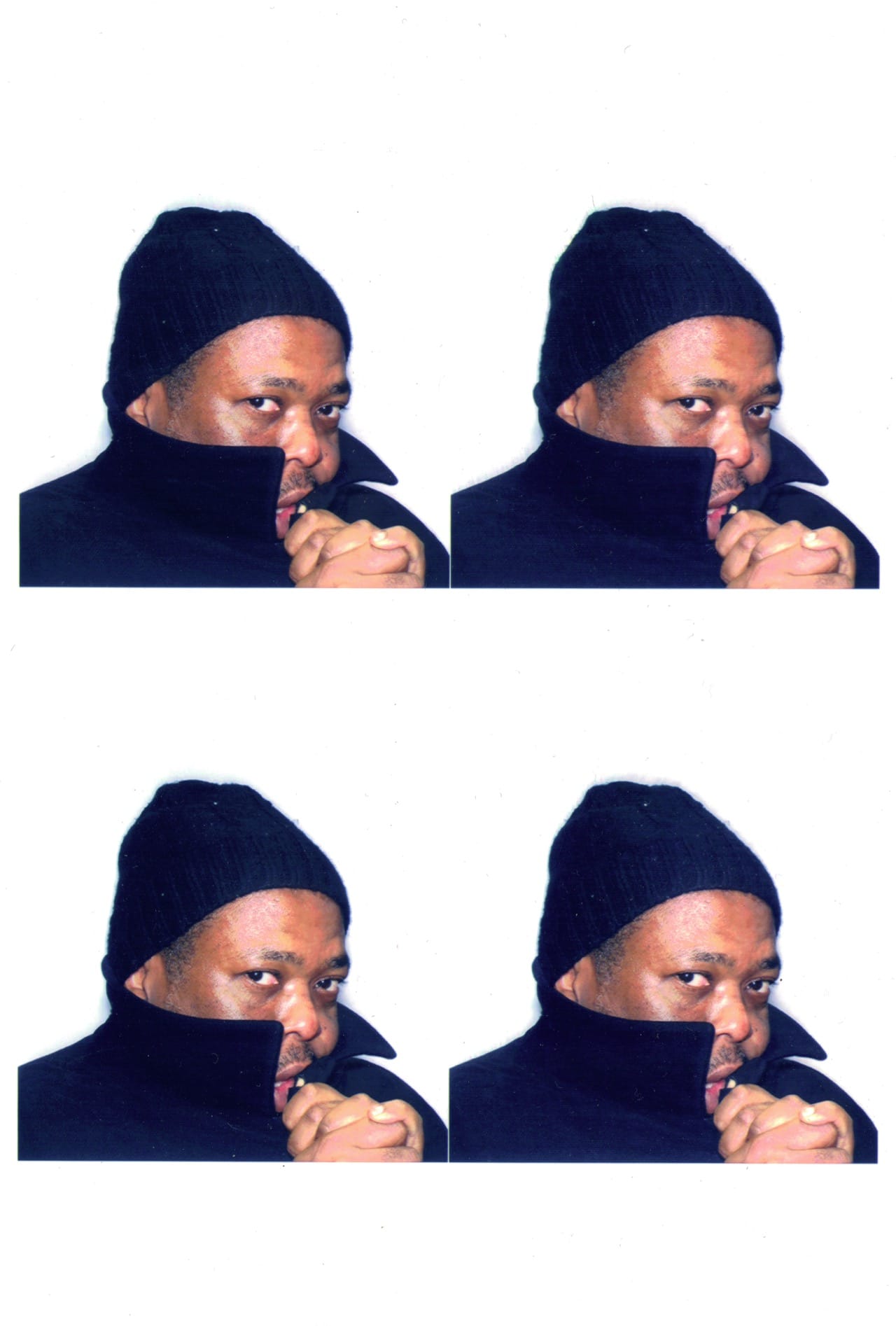 Hilton Als, Portrait of Myself, But as Which One? (for EMJ), 2016, dimensions variable, Polaroid photographs and books. All photos courtesy of the artist and the Artist's Institute. All photos by Hector Rene