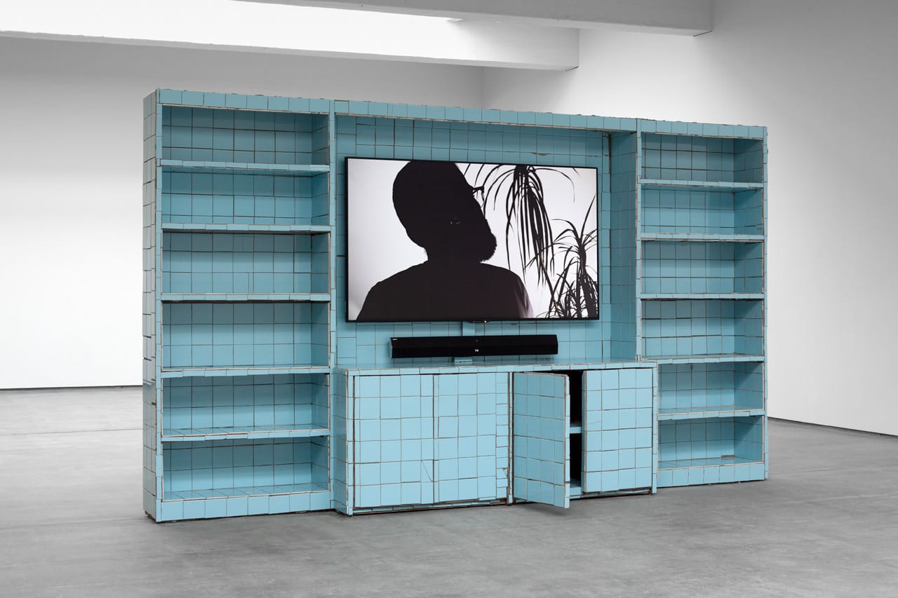 Matias Faldbakken, "Europe is Balding" (2016) (image courtesy of the Paula Cooper Gallery) 