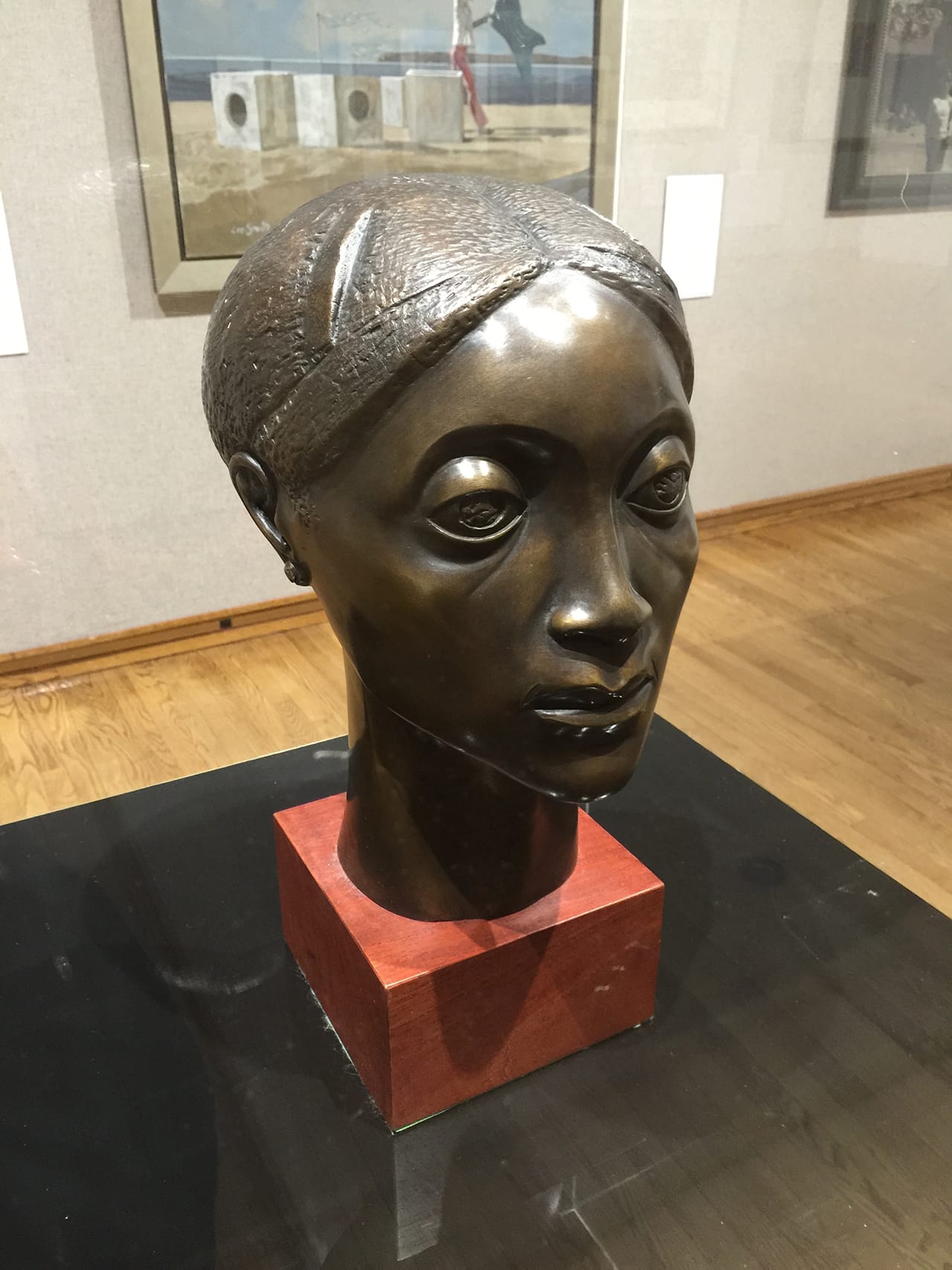 Elizabeth Catlett, “Glory” (TK) (click to enlarge)