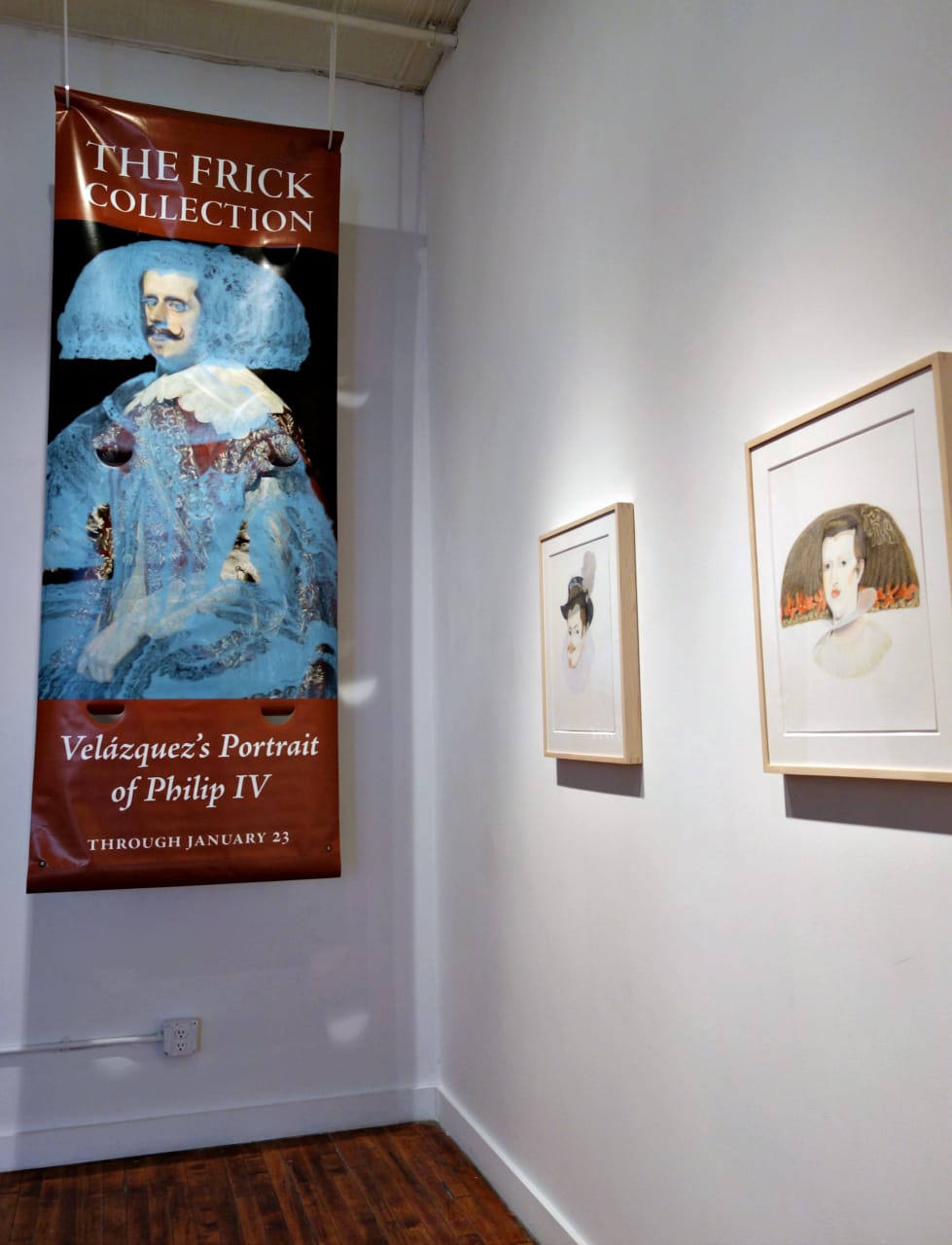 Installation view of 'Michelle Vaughan: Generations' at Theodore:Art (photo by the author for Hyperallergic)