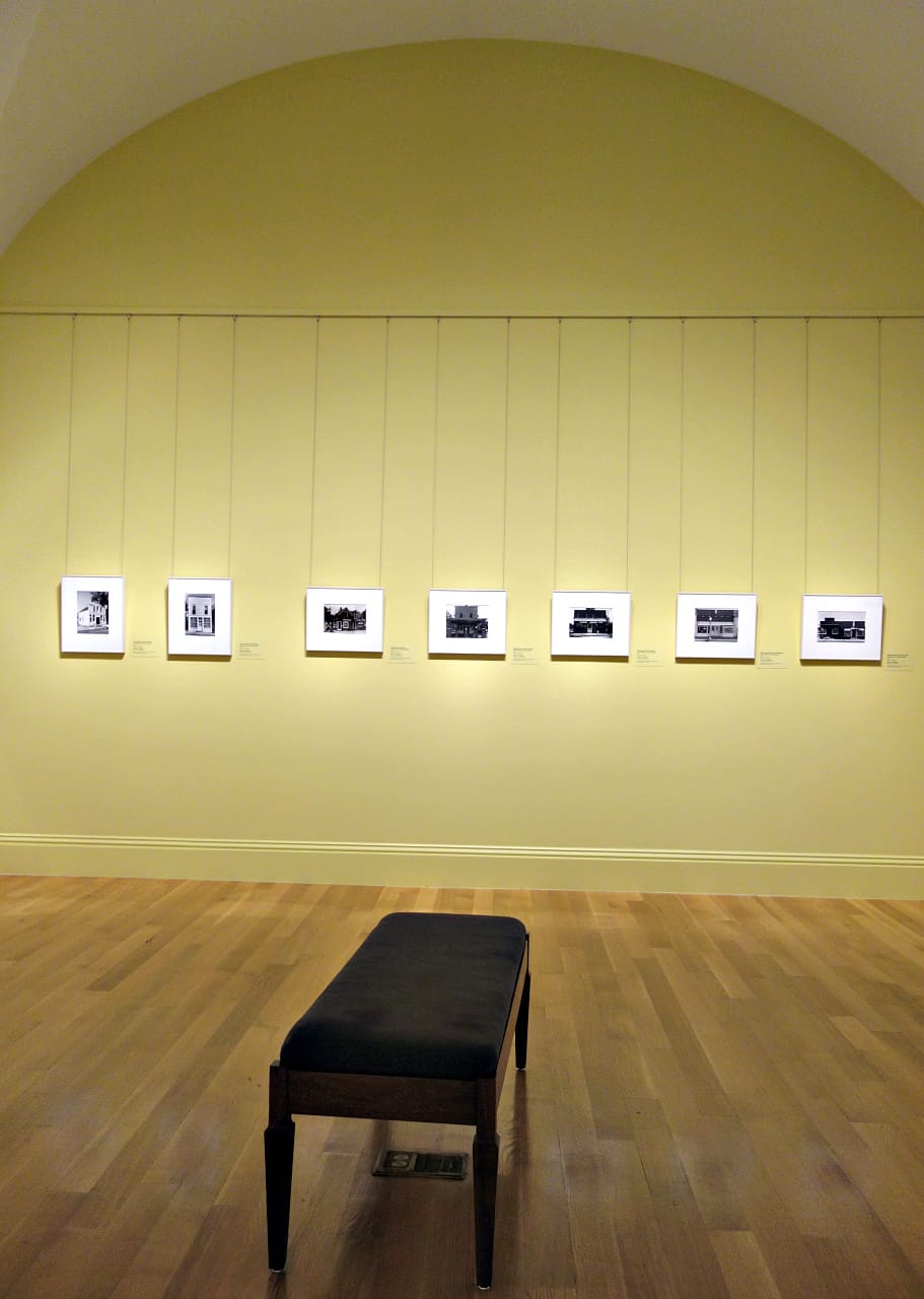 Installation view of 'No Mountains in the Way: Photographs from the Kansas Documentary Survey, 1974' at the Smithsonian American Art Museum (photo by the author for Hyperallergic)