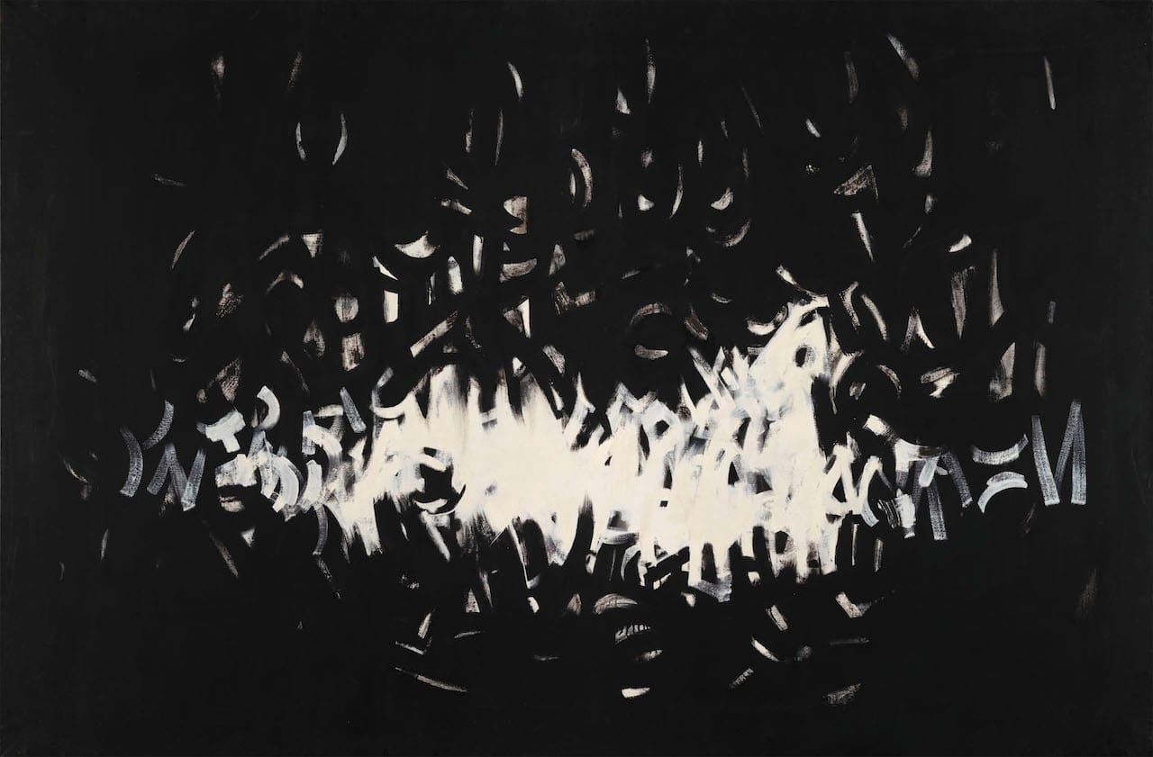 Norman Lewis, "Alabama" (1960), oil on canvas, 48 x 72 1/4 in (© Estate of Norman W. Lewis; courtesy of Michael Rosenfeld Gallery LLC, New York, NY)