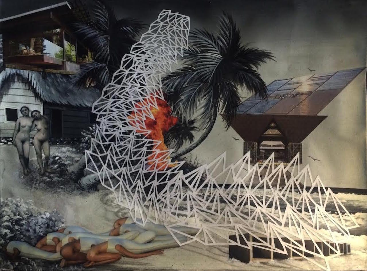 Raquel Paiewonsky "Shore" (2016) (image courtesy of Yellow Peril Gallery) 