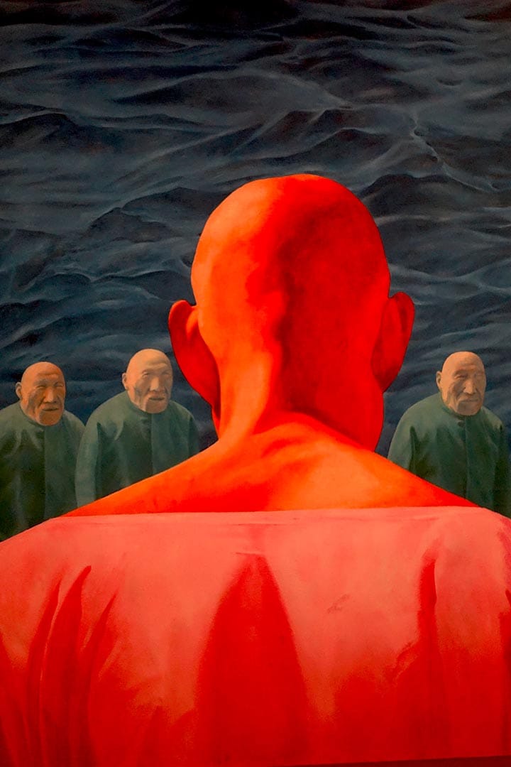 Fan Lijun, "Untitled" (1995)