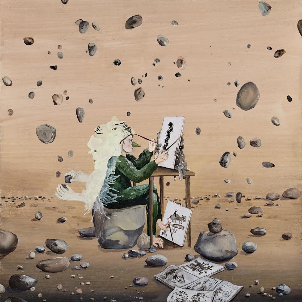 Karine Rougier "Desordre en coulisses" (2016) (image courtesy of Galerie Dukan) 