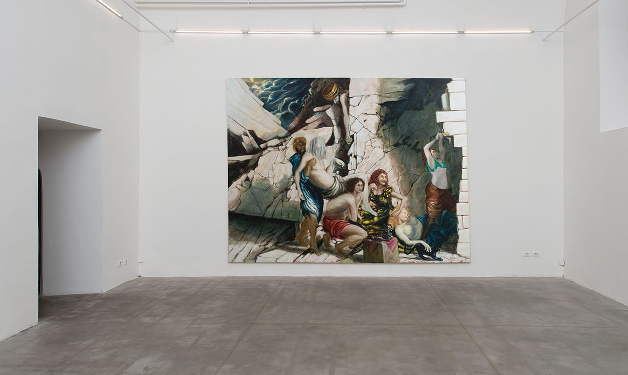 Installation view, 'Thomas Braida' (2016), Monitor, Rome (photo by Giorgio Benni, courtesy the artist and Monitor, Rome) (click to enlarge)