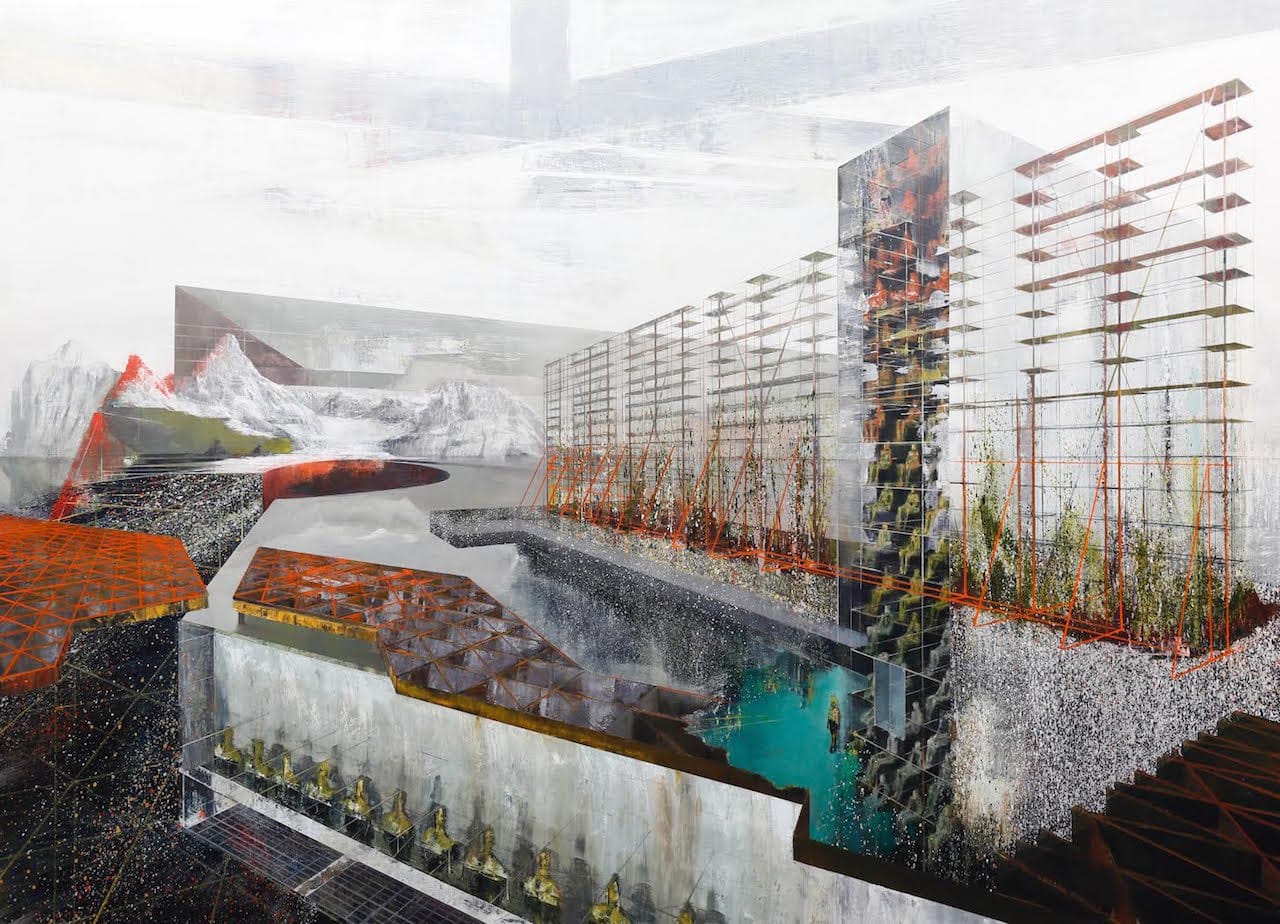 Tim Kent "Inevitable Stranger" (2015-2016) (image courtesy of Slag Gallery) 