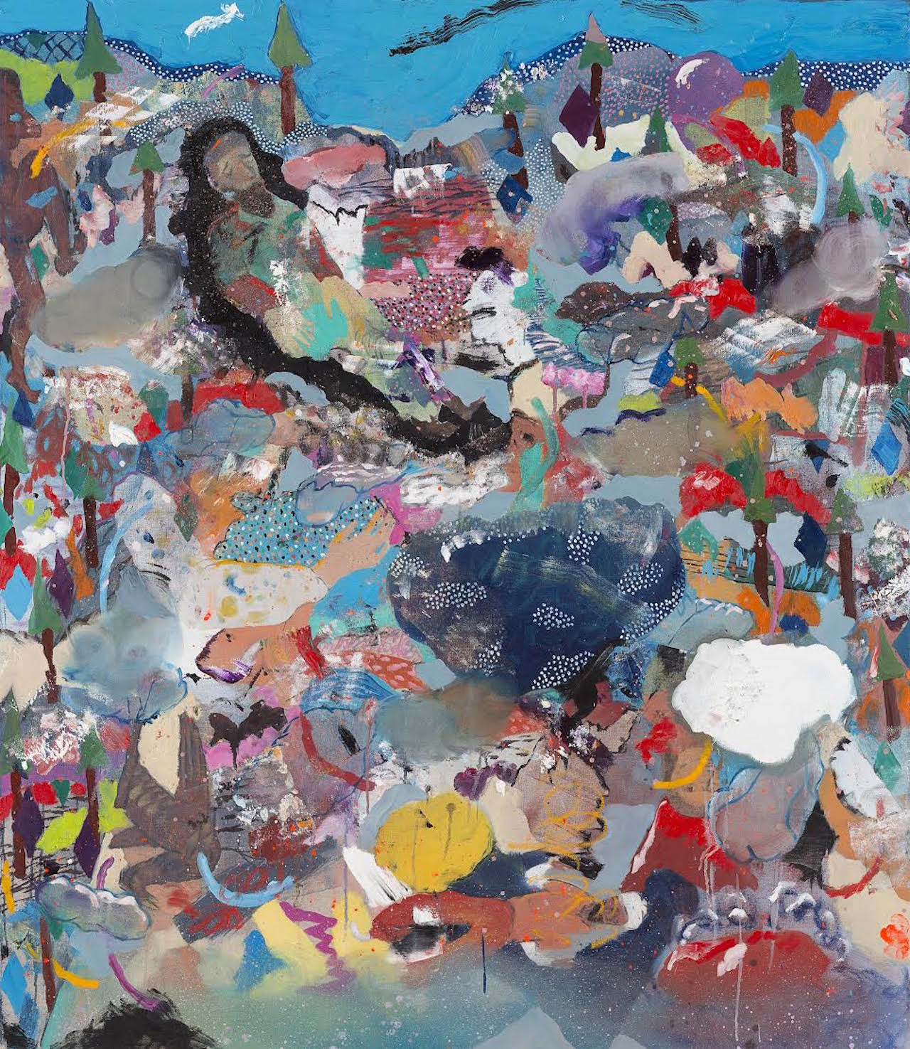 Tom Anholt "Jacob's Journey - The Dream" (20??) (image courtesy of galerie Mikael Andersen)