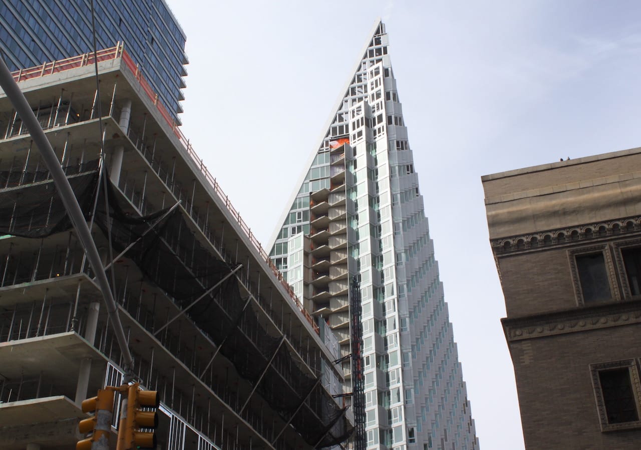 Via 57 West as seen from the east