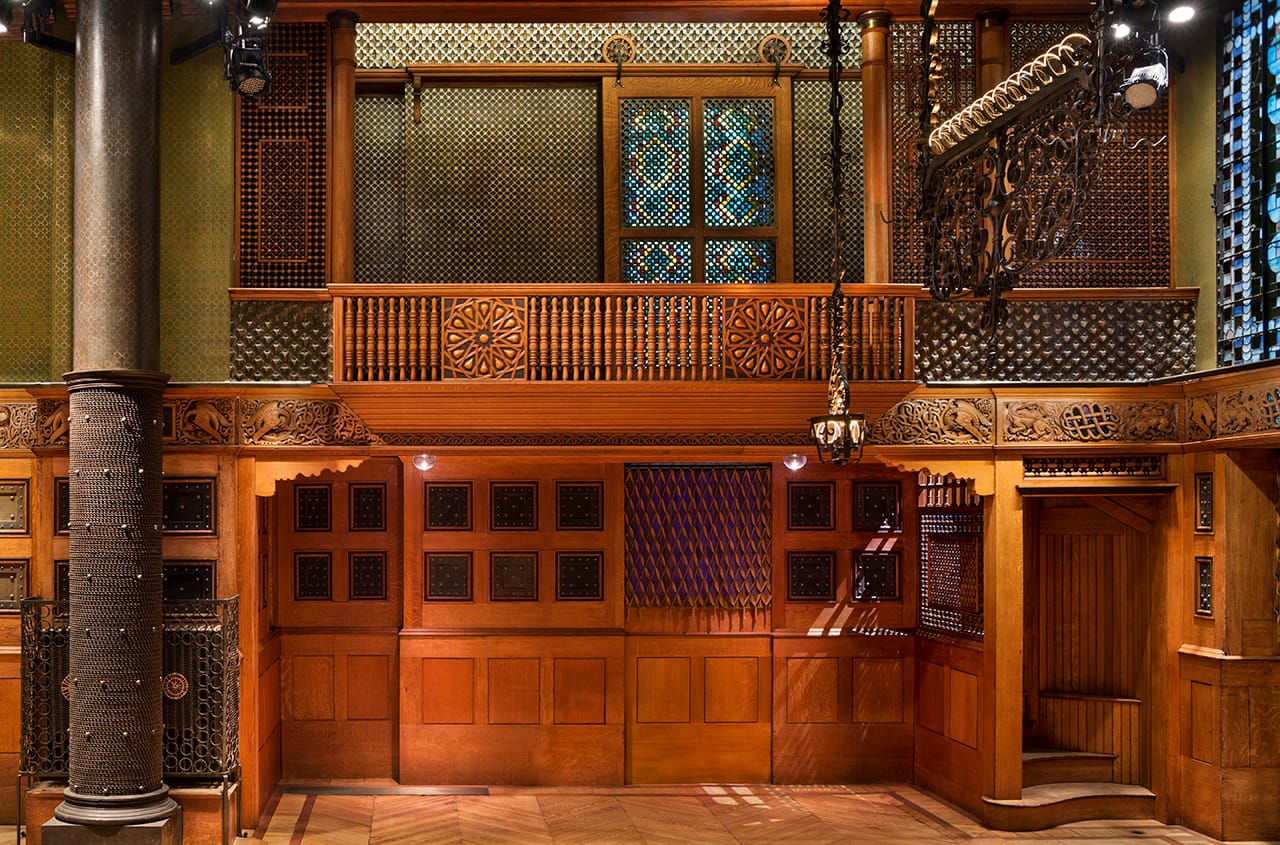 The restored and revitalized Veterans Room