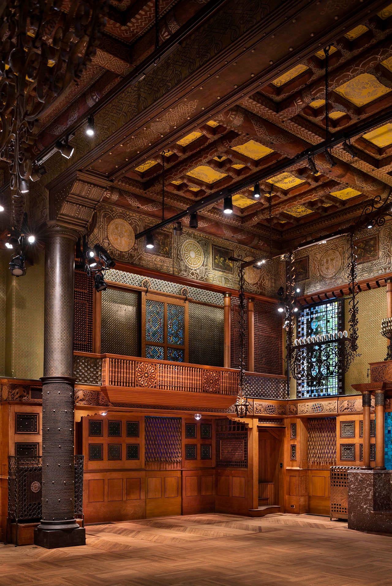 The restored and revitalized Veterans Room