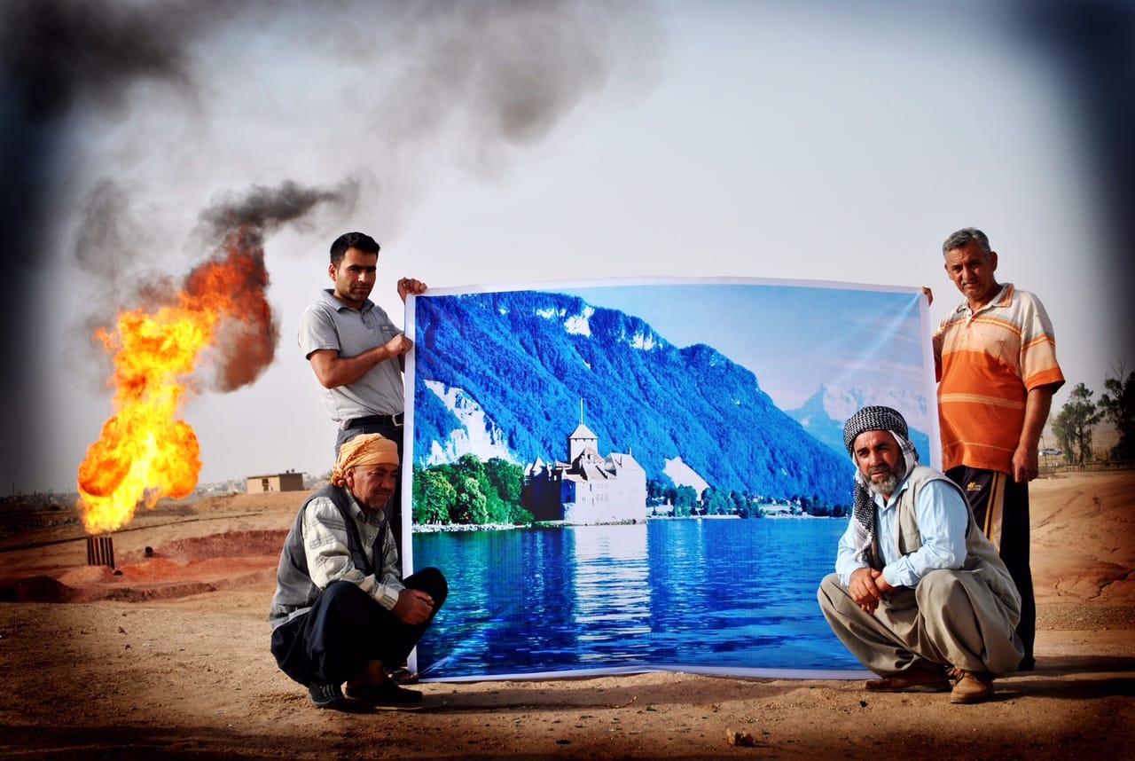 Julia Adnan, "You May Go" (2014) (photo courtesy the artist)