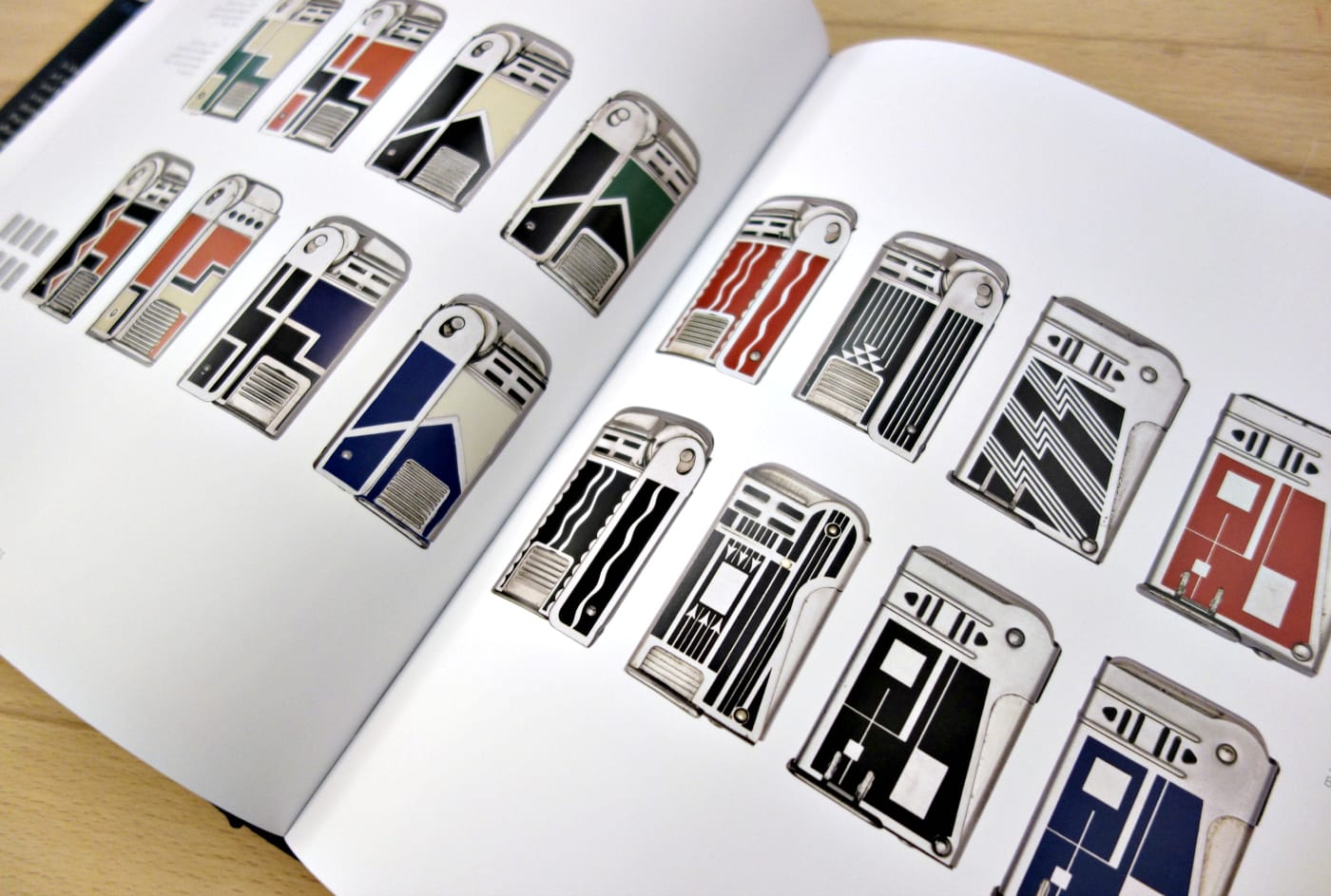 Pages from 'Art Deco Collectibles' (photo of the book for Hyperallergic)