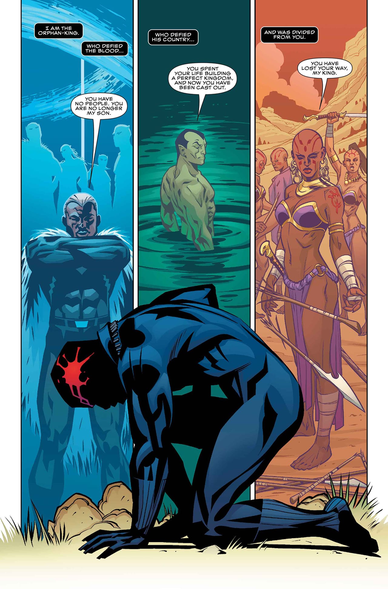 Page from 'Black Panther #1'