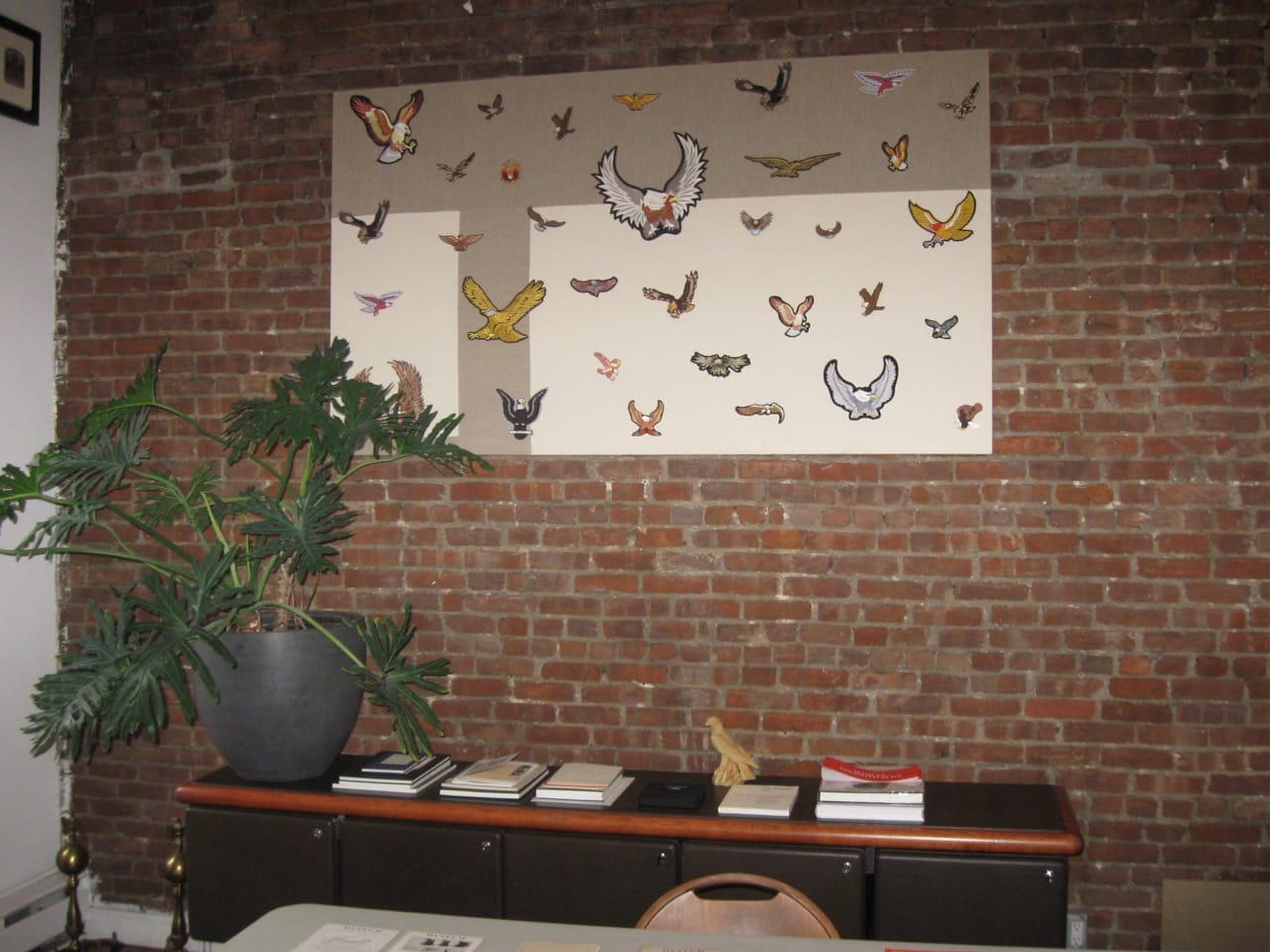 The Broodthaers Airbnb reading room