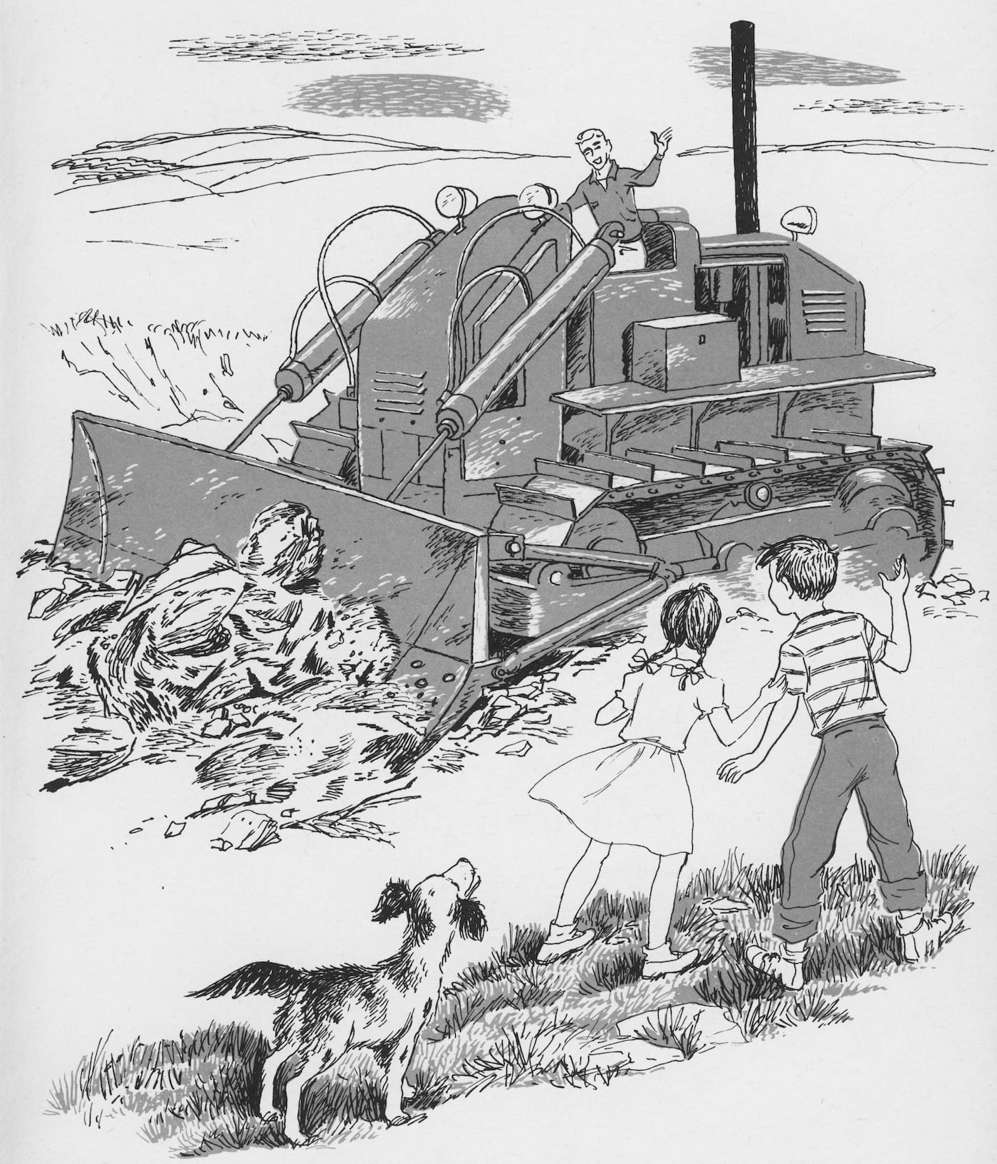 Bulldozer by Francesca Ammon 