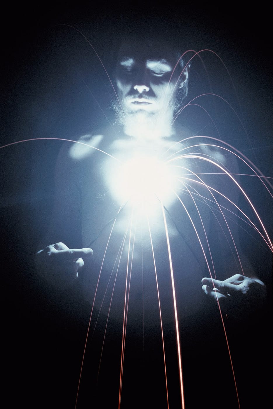 Still from Chris Burden's performance "Doorway to Heaven" (1973) (courtesy Timothy Marrinan and Richard Dewey)