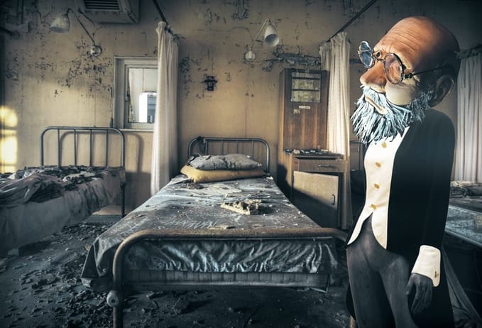 Mockup of a puppet reenactment for 'No Place for the Living' (courtesy Ronni Thomas)