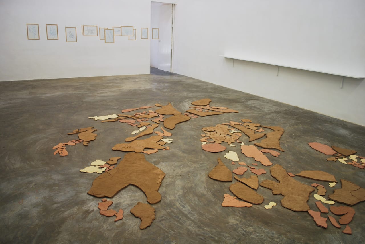 Installation shot of Typhographies. All Photographs by the author.