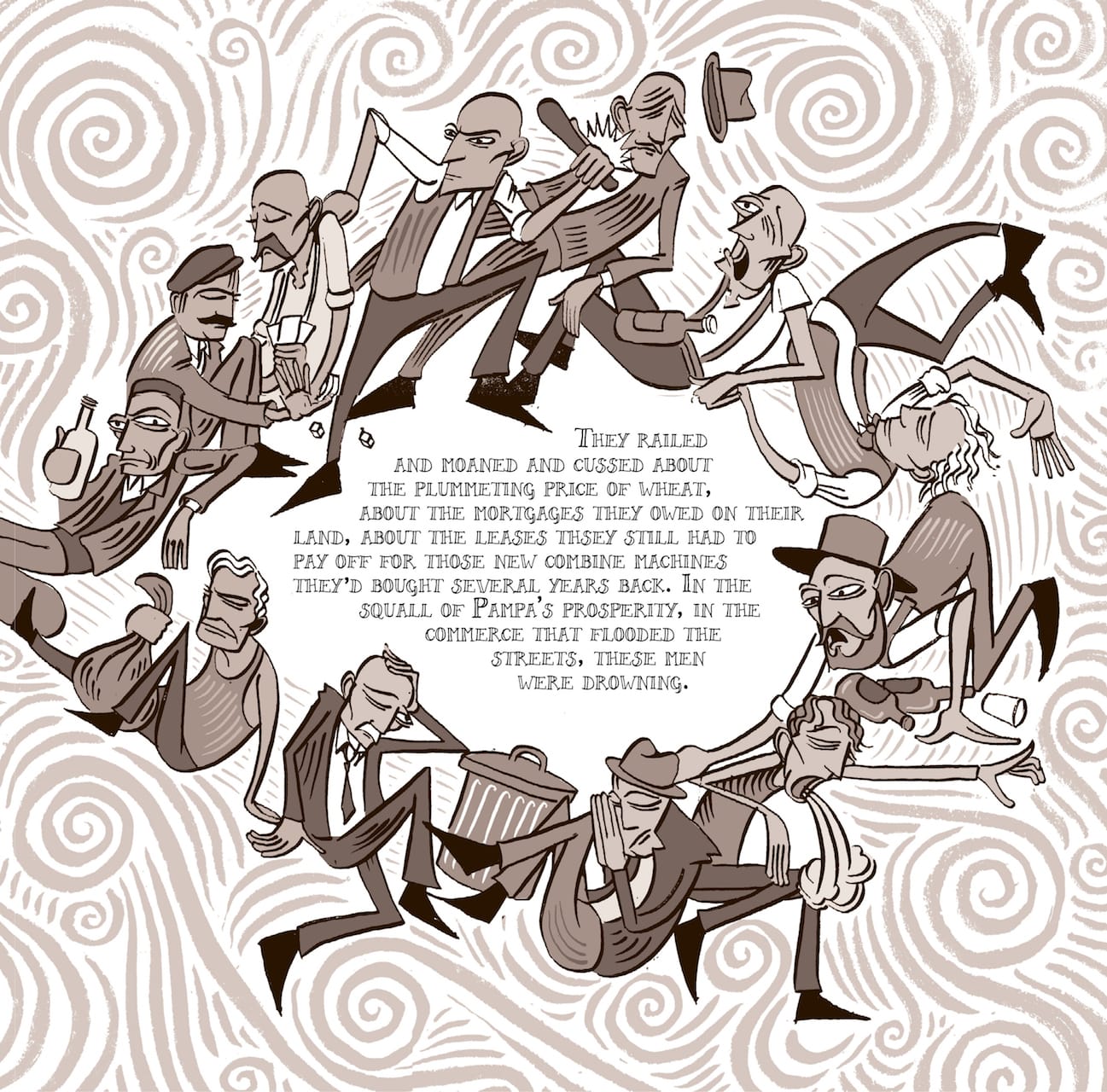 Page from 'Woody Guthrie and the Dust Bowl Ballads' (courtesy Abrams Books)