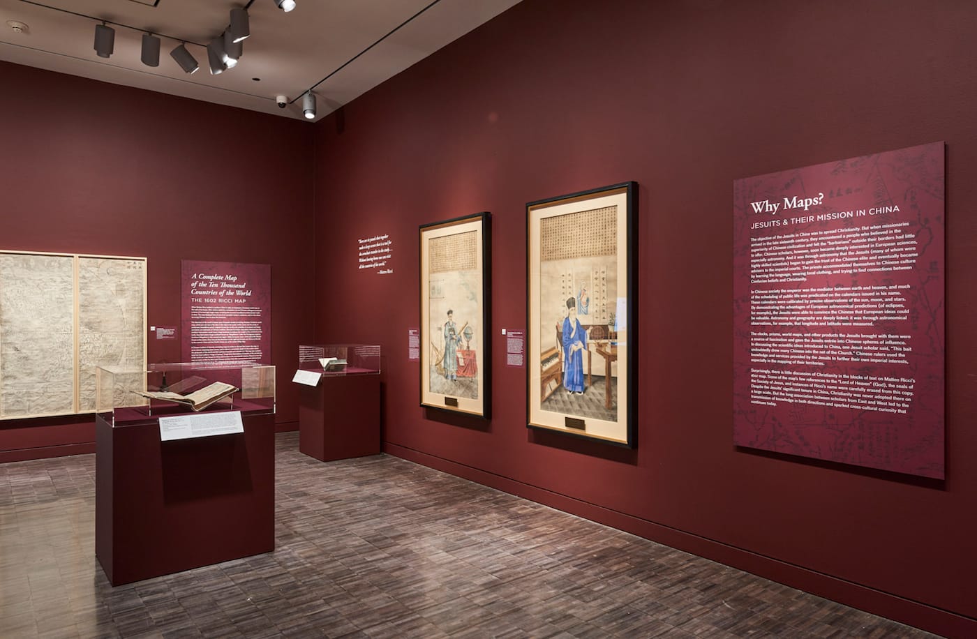 Installation view, 'China at the Center' at the Asian Art Museum (click to enlarge)