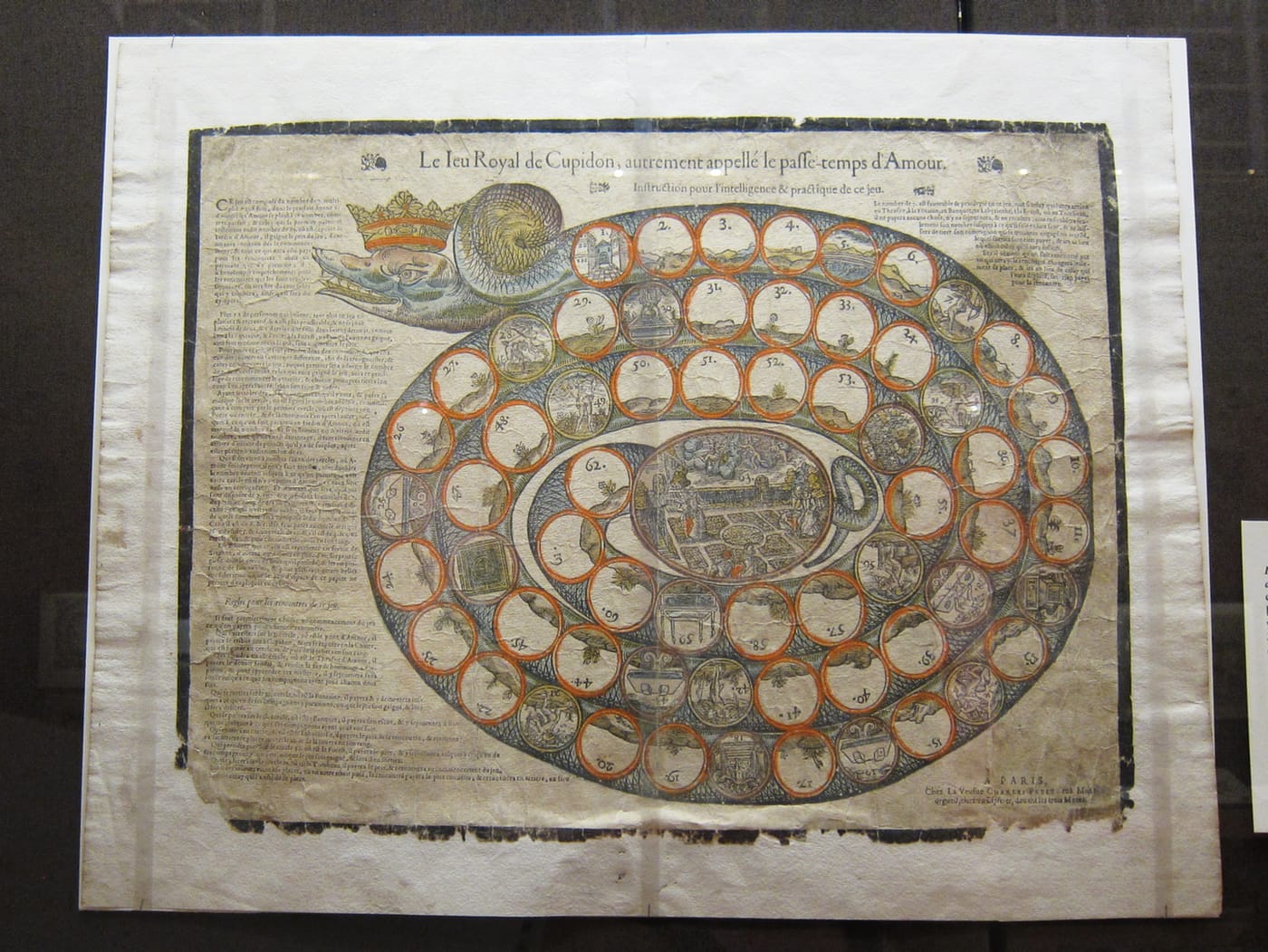 "The Royal Game of Cupid," (c. 1640) from Paris