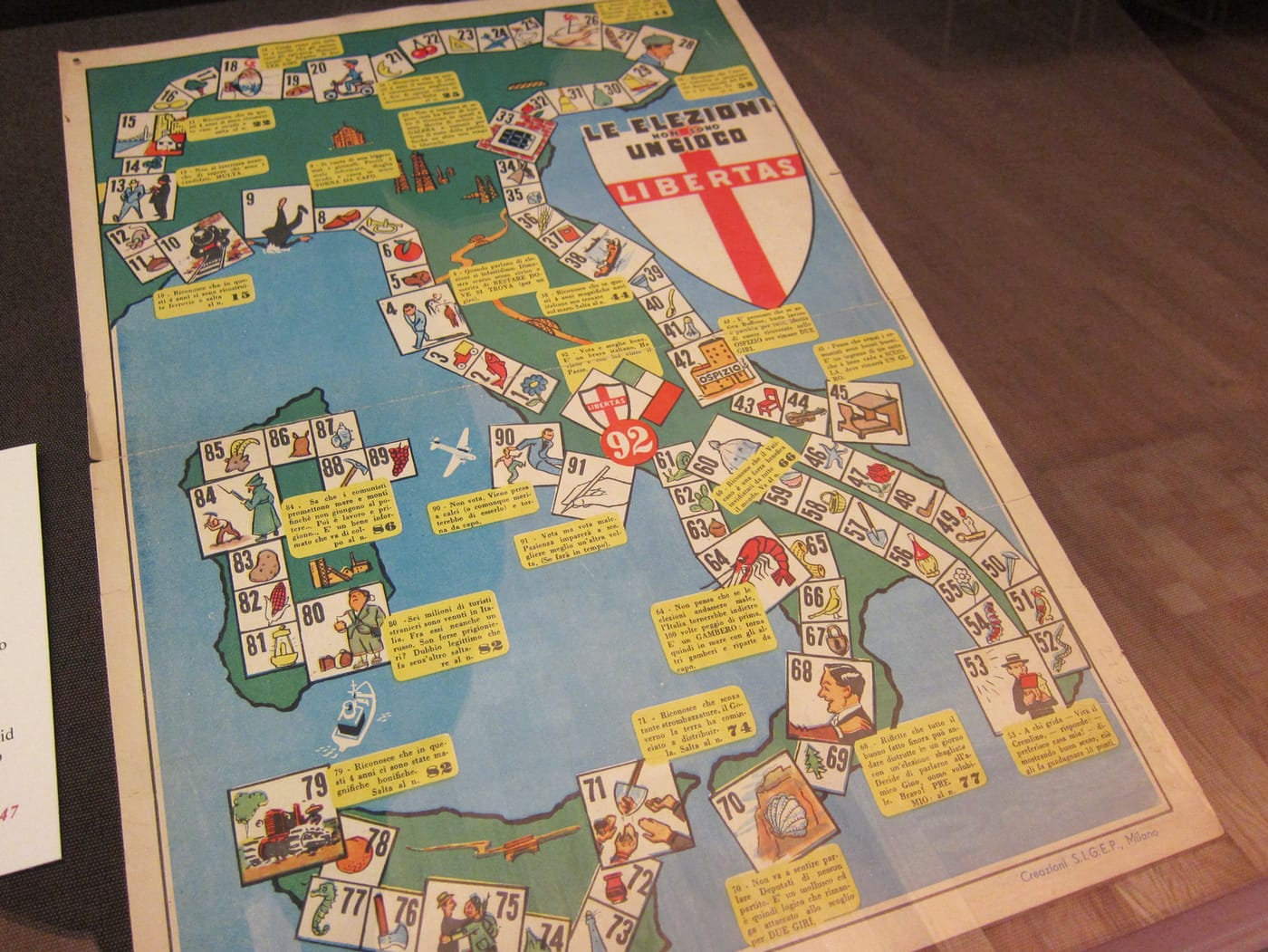 "Elections are Not a Game!" (c. 1953-57) (click to enlarge)