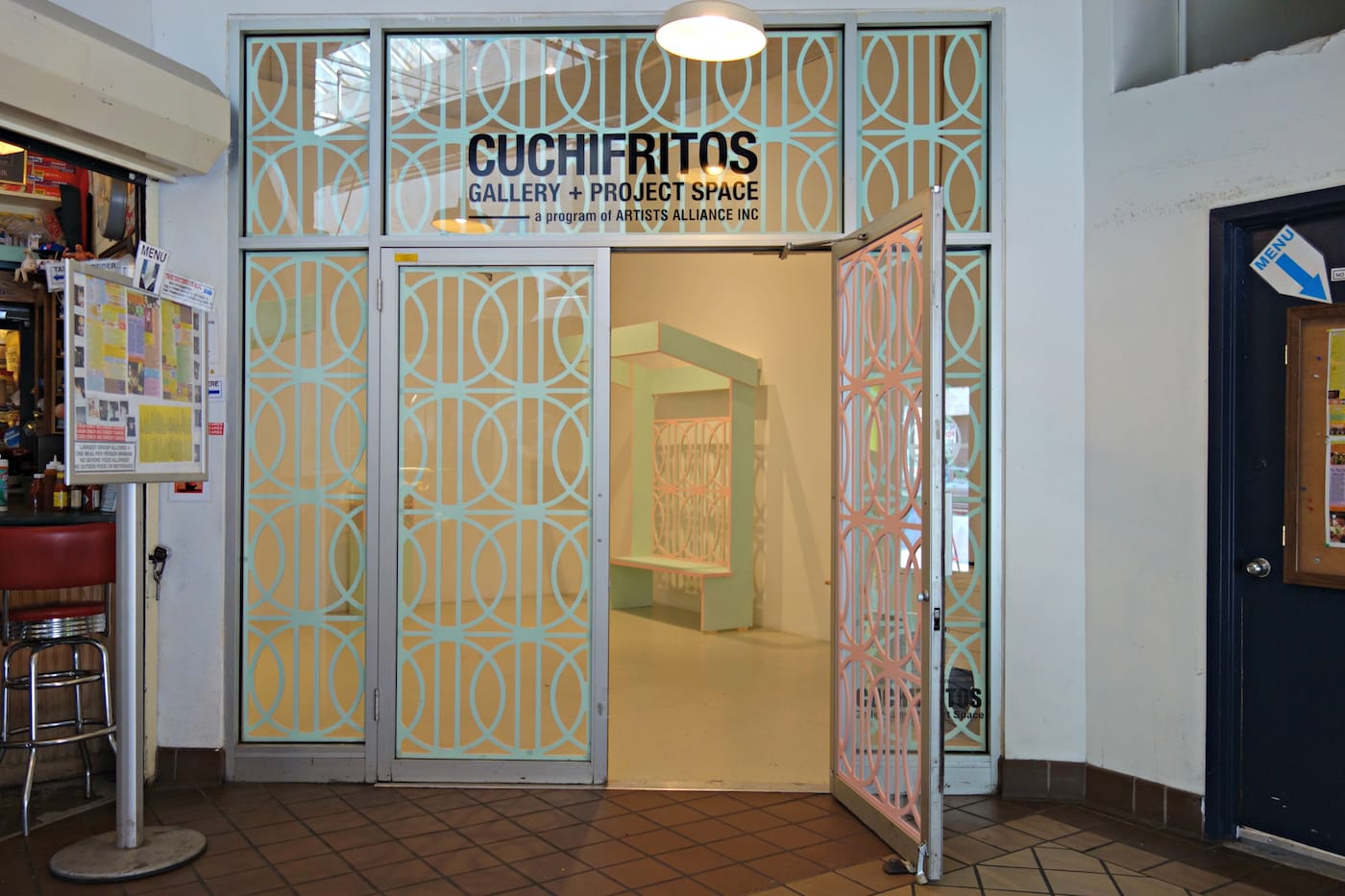 Installation view of 'Graft' by Edra Soto at Cuchifritos Gallery