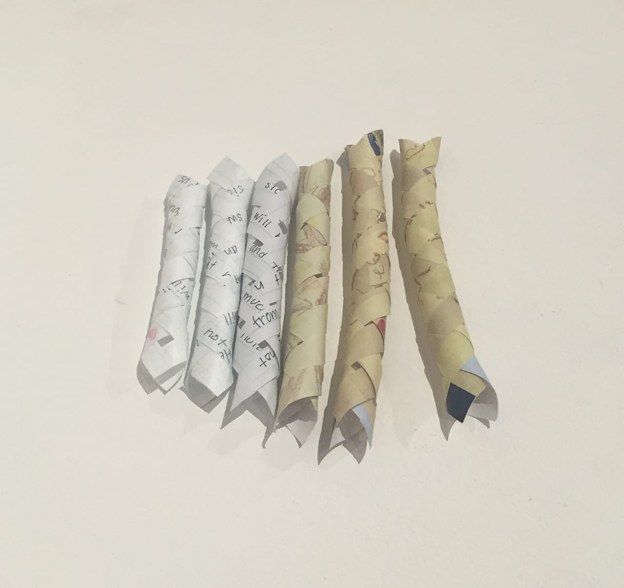 Detail of Laura Reese, “the harder you pull, the harder it becomes: the things we say for the dead are not for them” (click to enlarge)