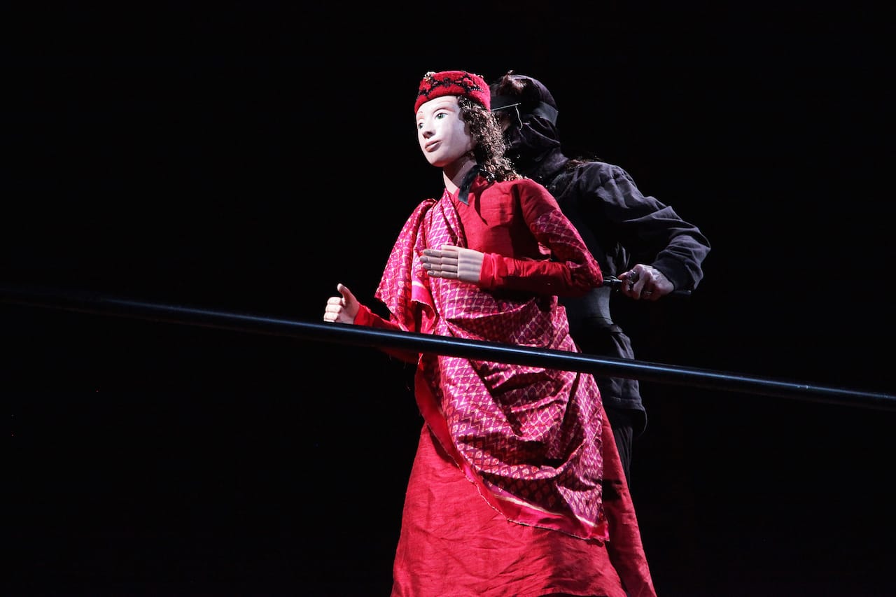 Theodora Skipitares "Six Characters (a family album)" (2015) (photo by Theo Cole, courtesy of La MaMa) 