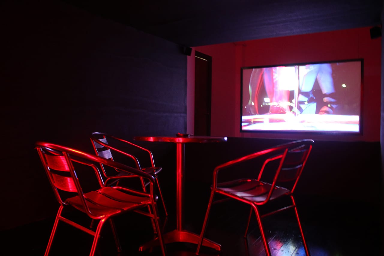 Installation view, 'Manny Montelibano: Here Distorted' at 1335Mabini