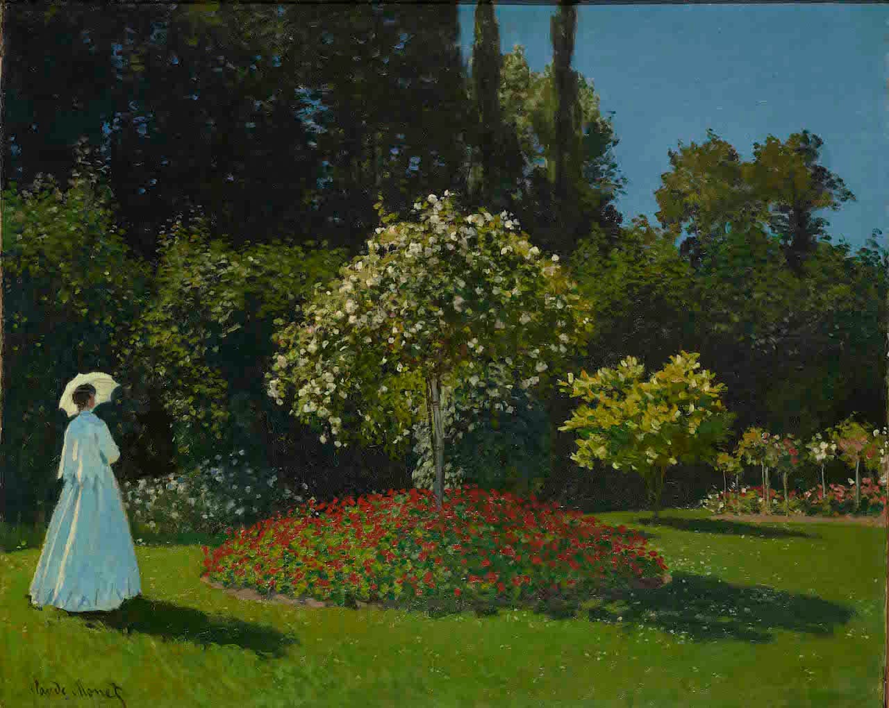  Claude Monet, Lady in the Garden, 1867 Oil on canvas, 80 x 99 cm The State Hermitage Museum, St. Petersburg Photo (c) The State Hermitage Museum. Photography: Vladimir Terebenin 