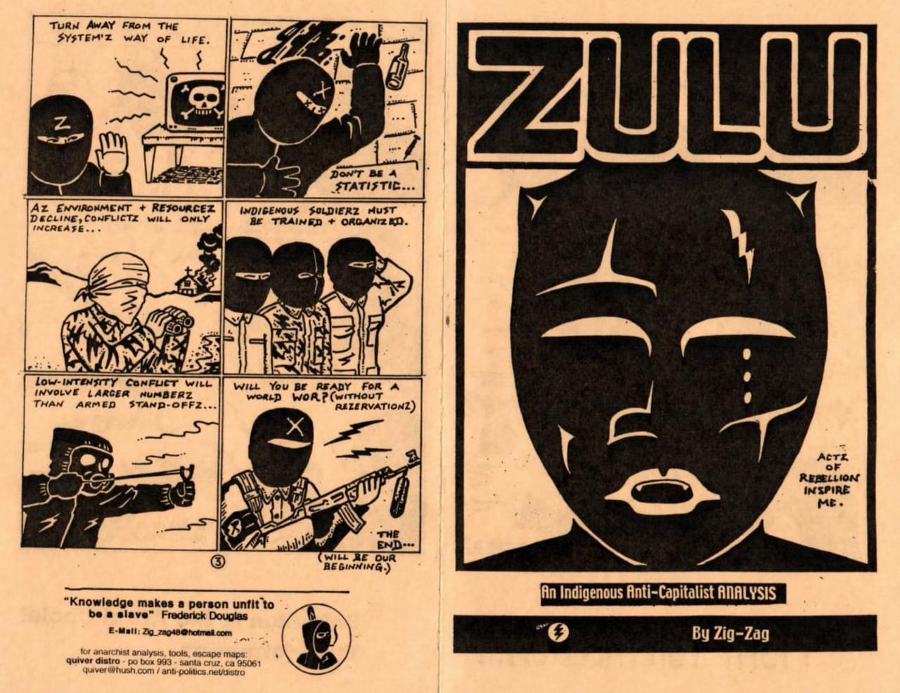 'Zulu-An Indigenous Anti-Capitalist Analysis' by Zig-Zag (via Solidarity! Revolutionary Center and Radical Library/Internet Archive)