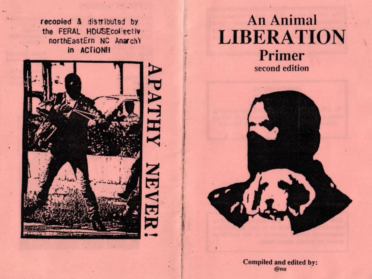 'An Animal Liberation Primer: second edition' (via Solidarity! Revolutionary Center and Radical Library/Internet Archive)