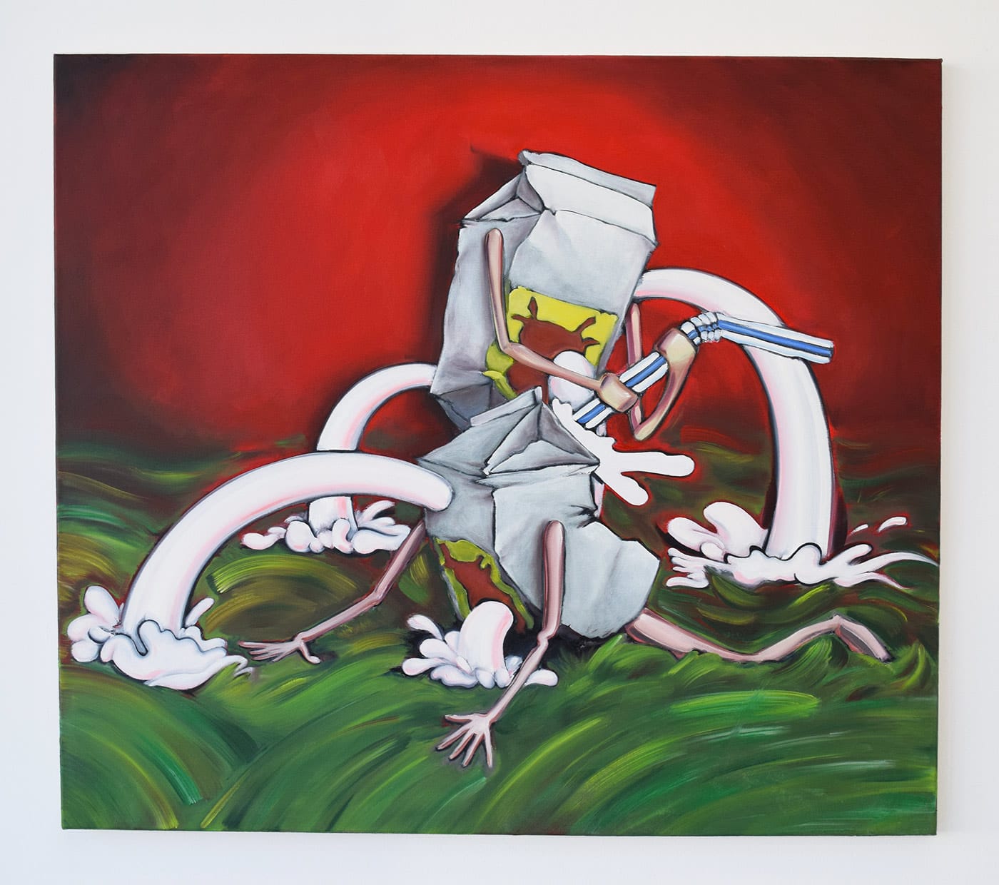 Lucia Love, "Milk Fight" (2016)