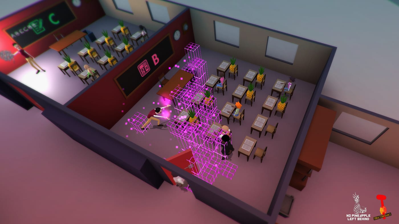 Scene from 'No Pineapple Left Behind' (courtesy Subaltern Games)