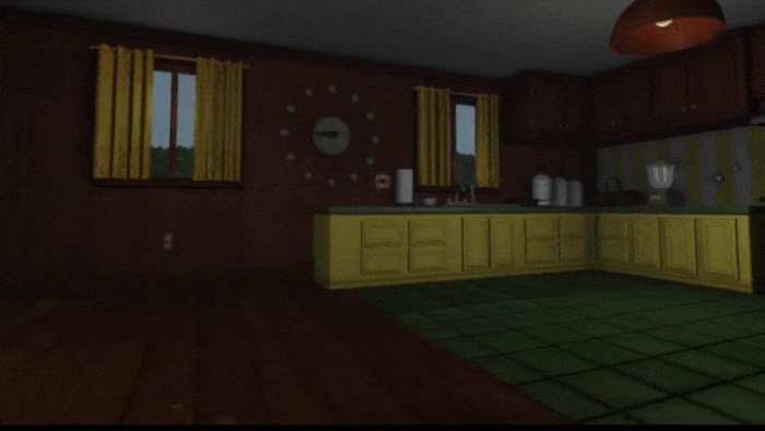 Scene from the game 'Nevermind' (GIF by the author for Hyperallergic, via Vimeo)