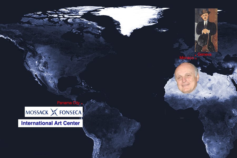 David Nahmad and his relatives used the Panama-registered company company International Art Center — set up by Mossack Fonseca — to conceal their ownership of Amedeo Modigliani's "Seated Man with a Cane" (1918), which was recently seized in a raid on Geneva Freeport.