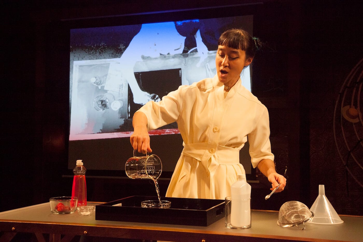Hai-Ting Chinn in 'Science Fair: An Opera With Experiments' (© Kate Milford)