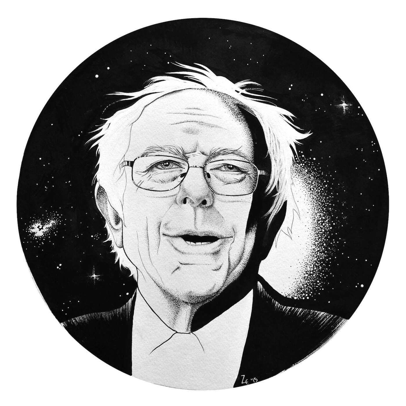 Zoetica Ebb "Bernie Stardust" (2016) (image courtesy of Bernie 2016) 