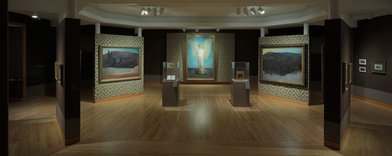 Installation view of 'Not Theories but Revelations' (photo by Arthur Evans)