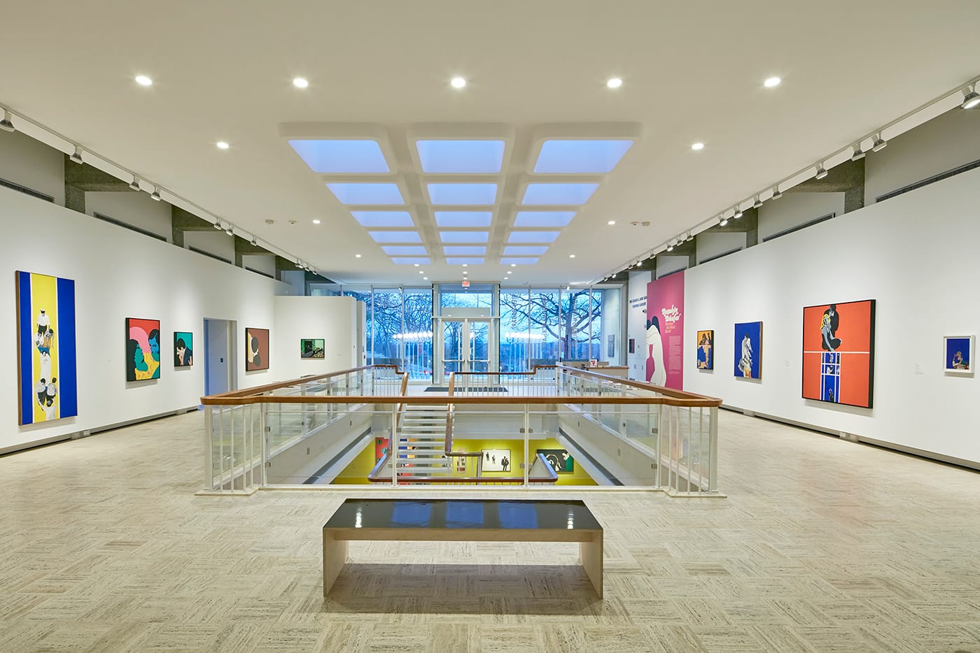 Installation view, 'Rosalyn Drexler: Who Does She Think She Is?' at Rose Art Musuem, Brandeis University (photo by Charles Mayer) (click to enlarge)