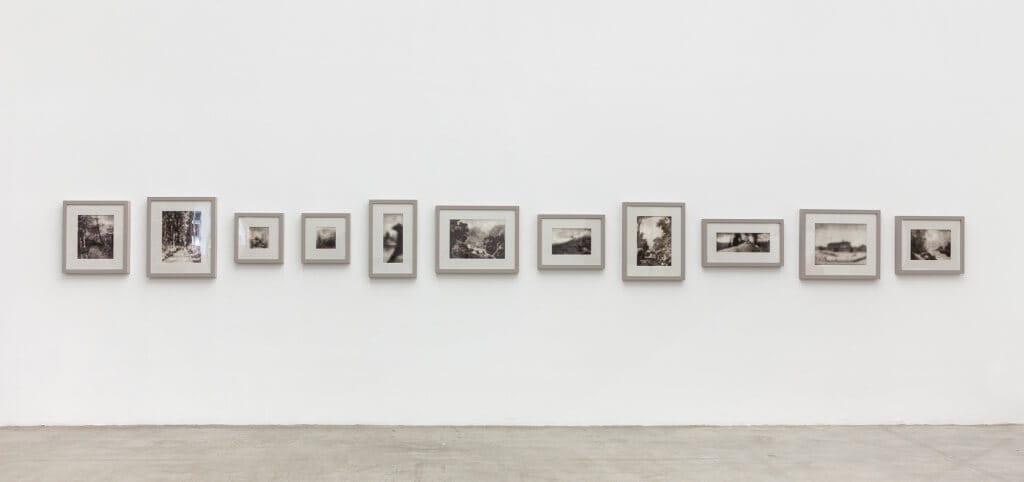 Allan McCollum, "Lands of Shadow and Substance" (2014) (click to enlarge)