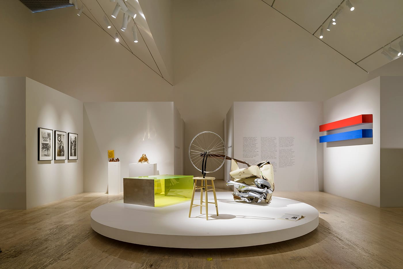 Installation view of 'The Natural Order of Things' at Museo Jumex